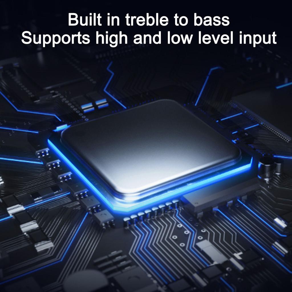 Power Amplifier Car Stereo Amplifier 7800W  12V 4 Channels Improve Sound Quality Class  Aluminum Alloy for Truck for UTV