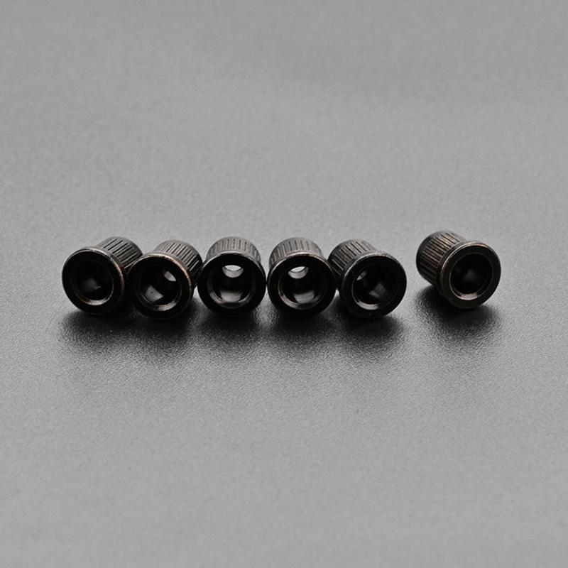 6 Pcs Guitar Through Body String Ferrules Guitar String Ferrules Replacement