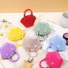 Retro Hand-held Beach Bags Transparent One Shoulder Pearl Shell Bag Breathable Crossbody Bag Swimming Gym