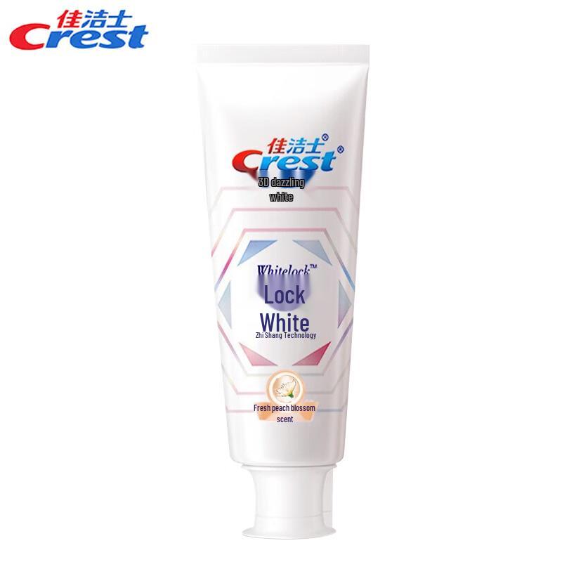 Crest Lock White Peach Blossom Toothpaste