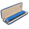 28 Hole Polyphonic C Key Harmonica Multi Point Support Firm Structure Harmonica C Mouth Organ for