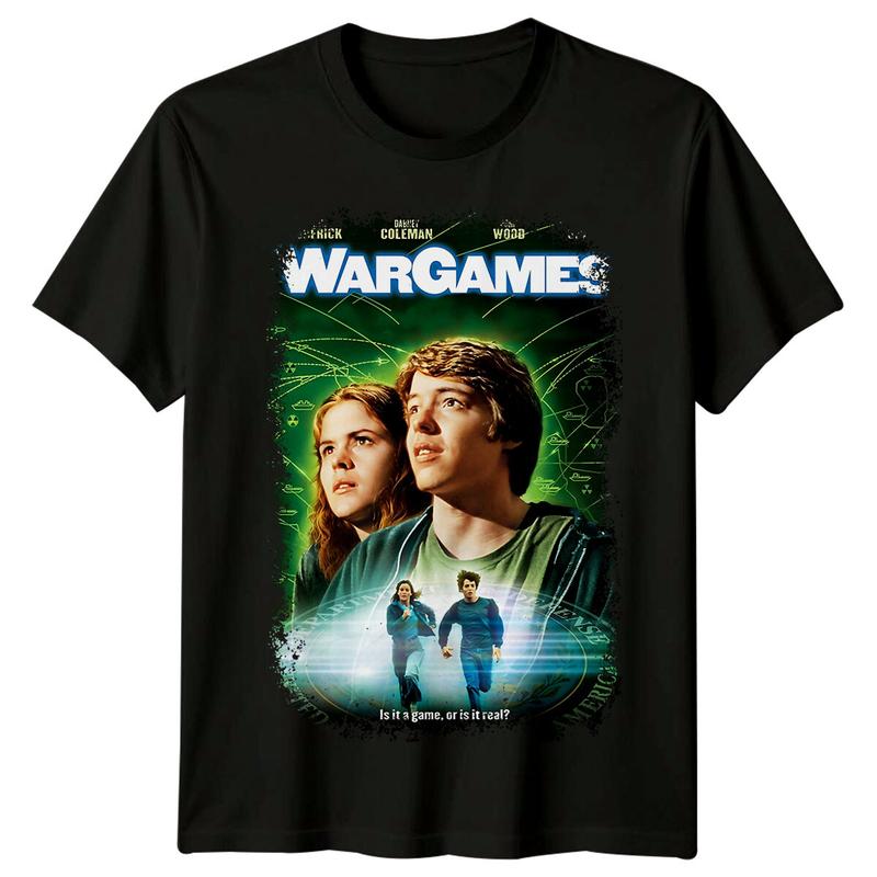 WarGames (1983) Movie Poster Inspired Unisex T-Shirt Retro 80s Tee