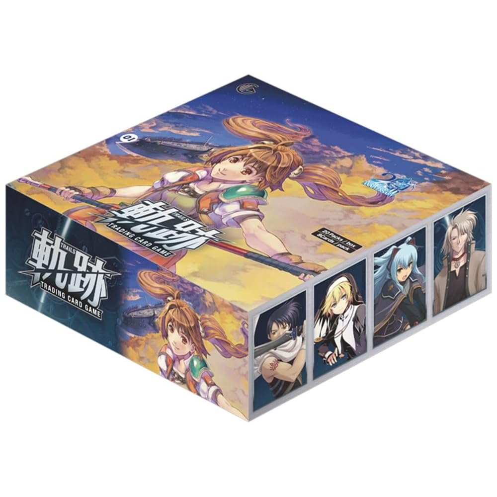 TCG English Version Trajectory Trading Card Game Booster Pack 4IN Carton Box