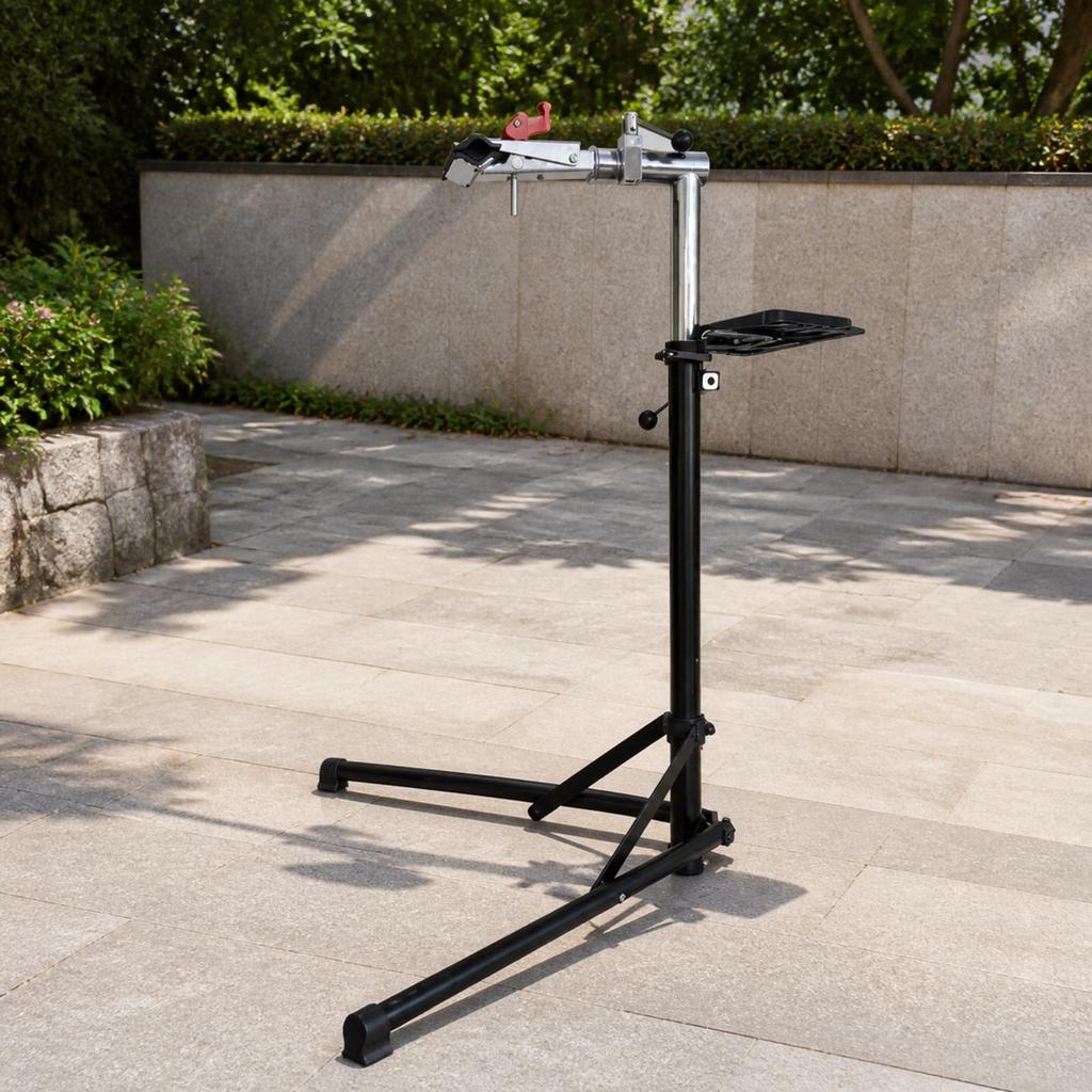 Bike Repair Holderwith Tool Tray Sturdy for Home Mechanics