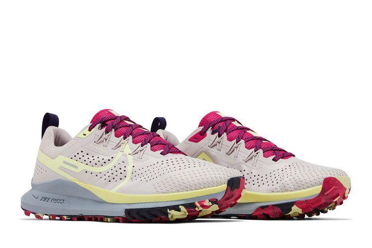 Nike React Pegasus Trail 4 Platinum Violet Purple Ink Fierce Pink Lumi