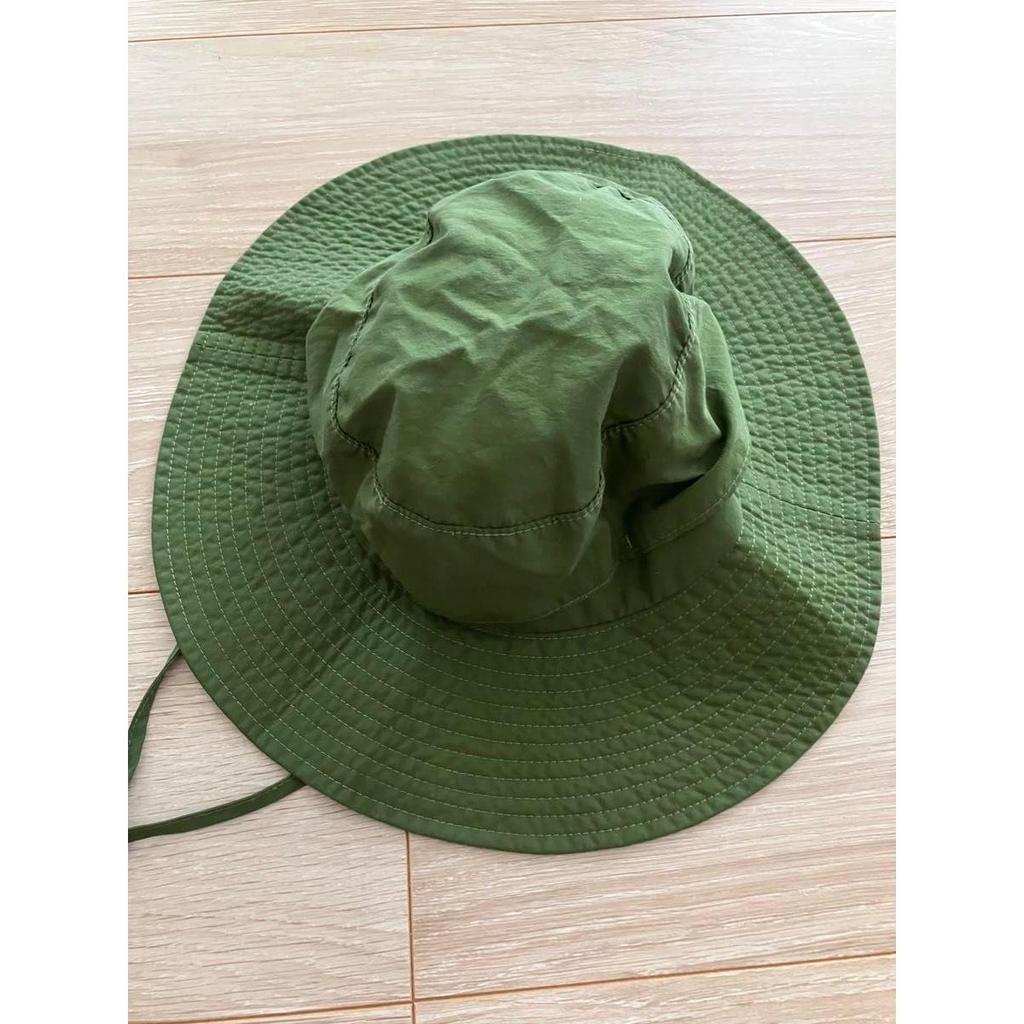 Used THE NORTH FACE North Face Safari Hat Khaki with chin strap NNW01620 M size