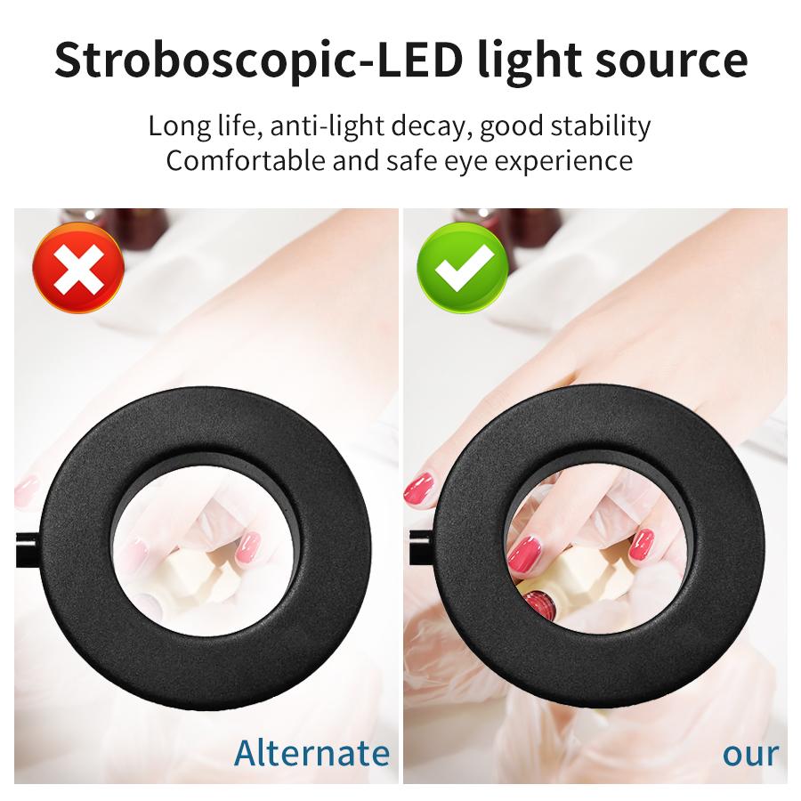 48LEDs Table Lamp Clip USB Light Books Lamp Bedside 360° Desk Lamp  Flexible Eye Protection Gooseneck Adjustable Reading Light