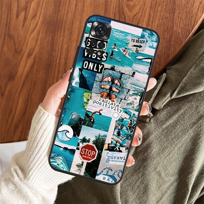 

Beach Vibes Case For Xiaomi Redmi Note 14 Pro 13 12 11 10 15 Pro Plus Redmi 15 C 13 10C 12C 14C 13C Cover Redmi Note 9 Pro