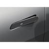 For Kia EV6 2022-24 Carbon Fiber Exterior Door Handle Cover Panel Frame Trim 4pc