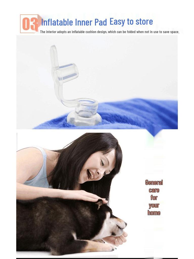 Inflatable Pet Anti-Scratch Collar for Dogs and Cats