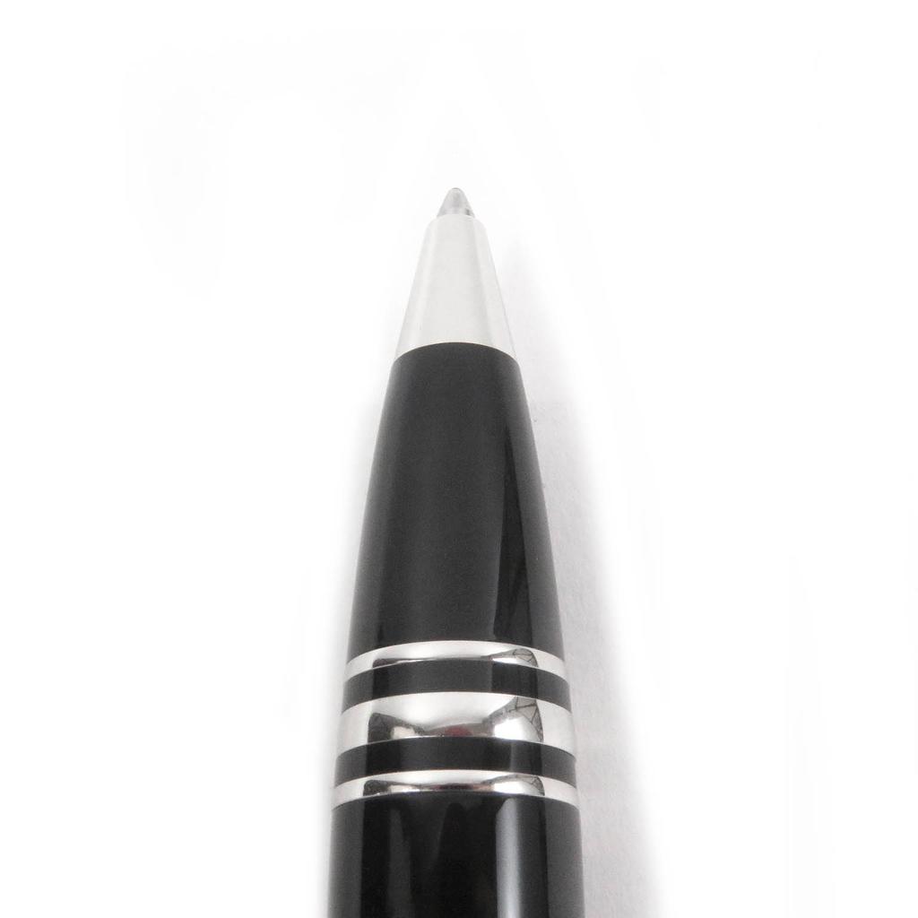 Very Good MONTBLANC Ballpoint pen black Precious resin mens Used