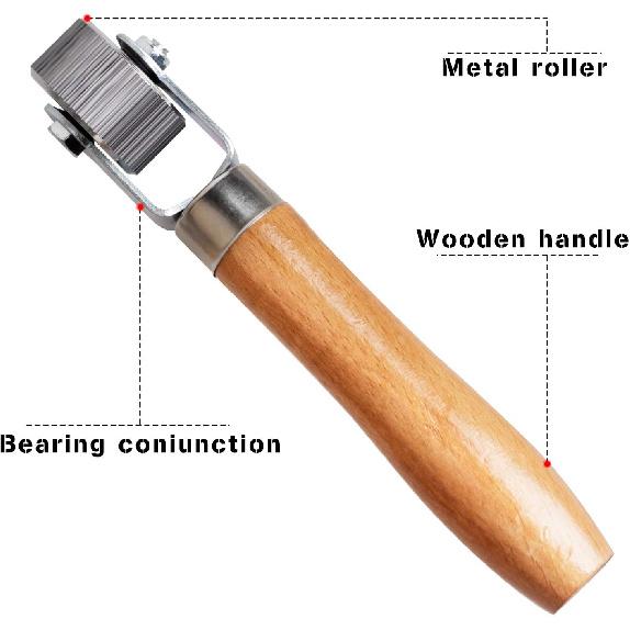 Car Sound Deadening Roller Metal Installation Tool 3 Pcs for Auto Noise Roller Car Sound Deadener Application Installation Tool Rolling Wheel