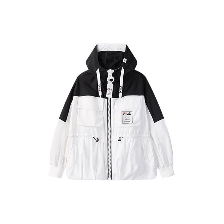 FILA Mihara Yasuhiro Collaboration Series Woven Outdoor Casual Jacket Women Jacket White F71W038703F-WT