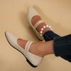 Fibbia Metallica di Lusso Scarpe Piatte da Donna Scarpe Sexy da Sera per Feste da Donna Scarpe Piatte in Vernice Scarpe Piatte da Donna con Punta Affilata e Tacco Basso 2026