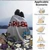 1Pc Gorillaz Urban Fantasy Blanket Soft And Comfortable Casual Warm Camping Travel Christmas Halloween Xmas Gift M928696