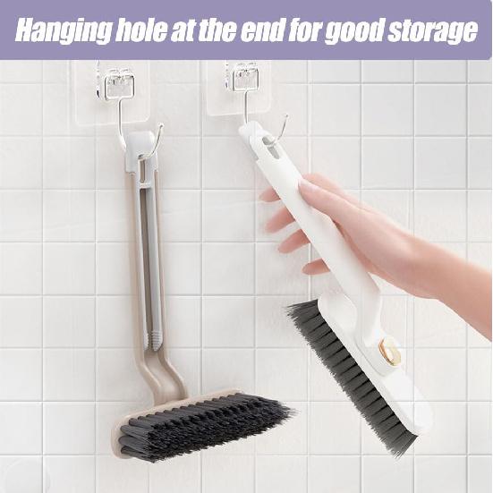 360 Rotating Crevice Cleaning Brush Kitchen Sink Toilet Tile Joints Dead Angle Gap Cleaner Brush Groove Window Gaps Bathroom Cleaning Tool Handle