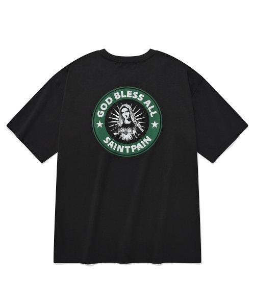 Saint Pain Sp Saint Bucks T-Shirt - Black Black/L