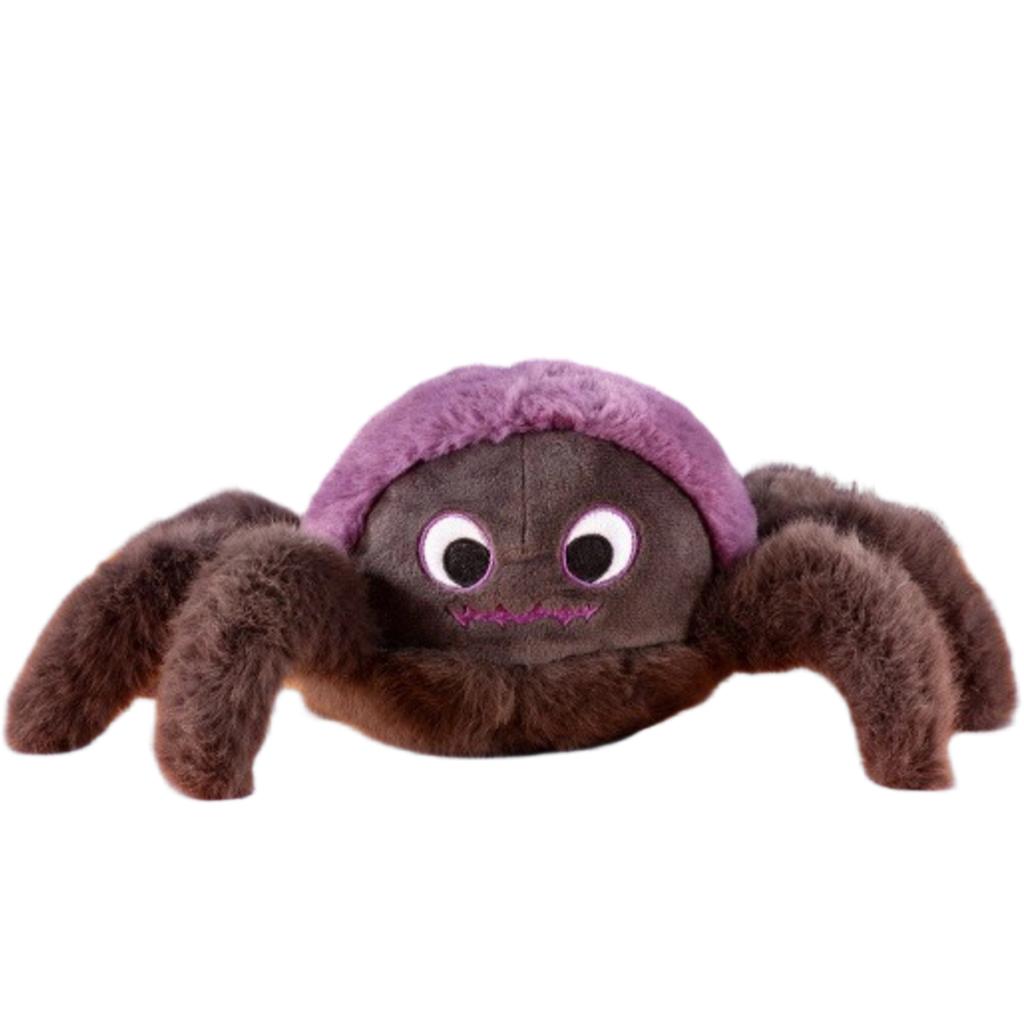 Halloween Plush Squeaky Durable Chew Toy for Pets Soft Skull Shaped Interactive Sound Toy for Dogs and Cats Indoor Outdoor Use
