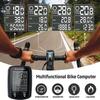 Kablet sykkelcomputer, MPH KM/H sykkelcomputer, digital LCD-skjerm med bakgrunnsbelysning Sykkelhastighetsmåler, vanntette sykkelcomputere kilometerteller