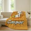 COPERTA CARTONE ANIMATO C-Casper-R il Fantasma Amichevole Per Divano Ufficio Letto Aereo Viaggio Dormire Leggere Rilassarsi Campeggio Morbida E Calda