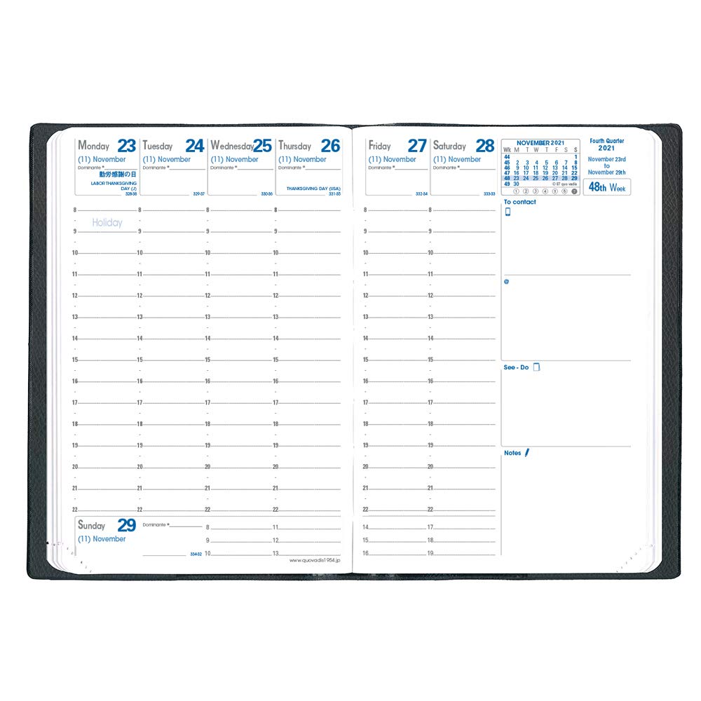 Quo Vadis 2021 Edition April Start Diary Business B Place qv66302bp 4/Club