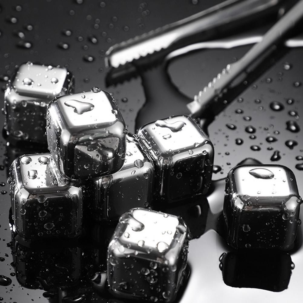 Food-grade Steel Ice Cube (304) Stainless Steel 2.7x2.7x2.7cm