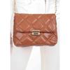 Women's Taba Quilted Patterned Chain Strap Shoulder Bag