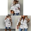 Landscape Pattern Long Sleeve Shirt With Pockets For Casual Wear