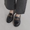 Himiko (Himiko) Rain Shoes, Waterproof, Rain Shoes, NICAL Rain Loafers 554001, Black, Size 245