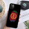 Eritrea Flag Phone Case For iPhone 16 15 14 13 12 11 Pro Max 12 13 Mini 7 8 16 Plus X XR XS Max Cover