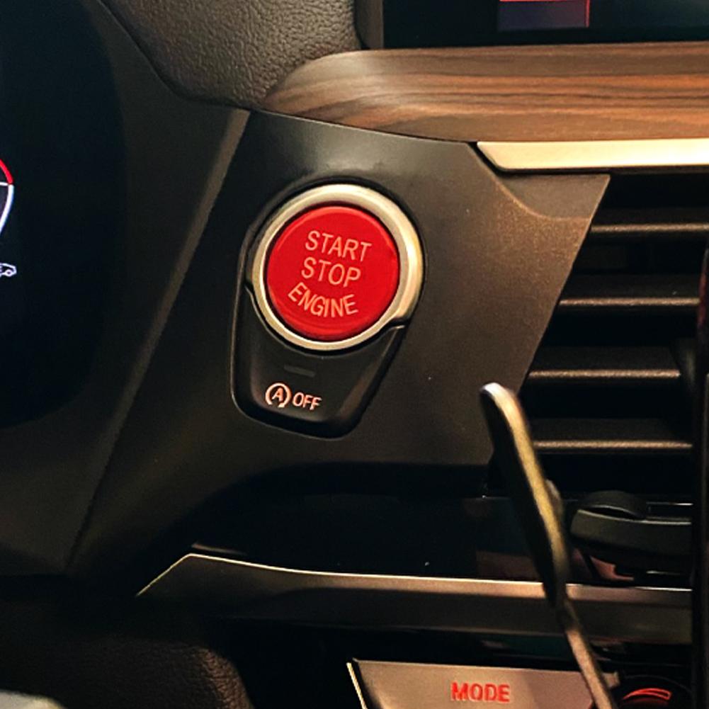 Matte Color For BMW 5 series G30/ 6 Series GT G32/ X3 G01/ X4 G02 Start Stop Engine A Key To Start Engine Start Button