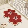Bathroom Toilet Floor Mat Toilet Door Carpet Diatomium Mud Soft Mat Wash Basin Absorbent Mat Quick Drying Non-slip Foot Mat