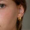Tatiana Bold Line Hoop Earrings EC3254