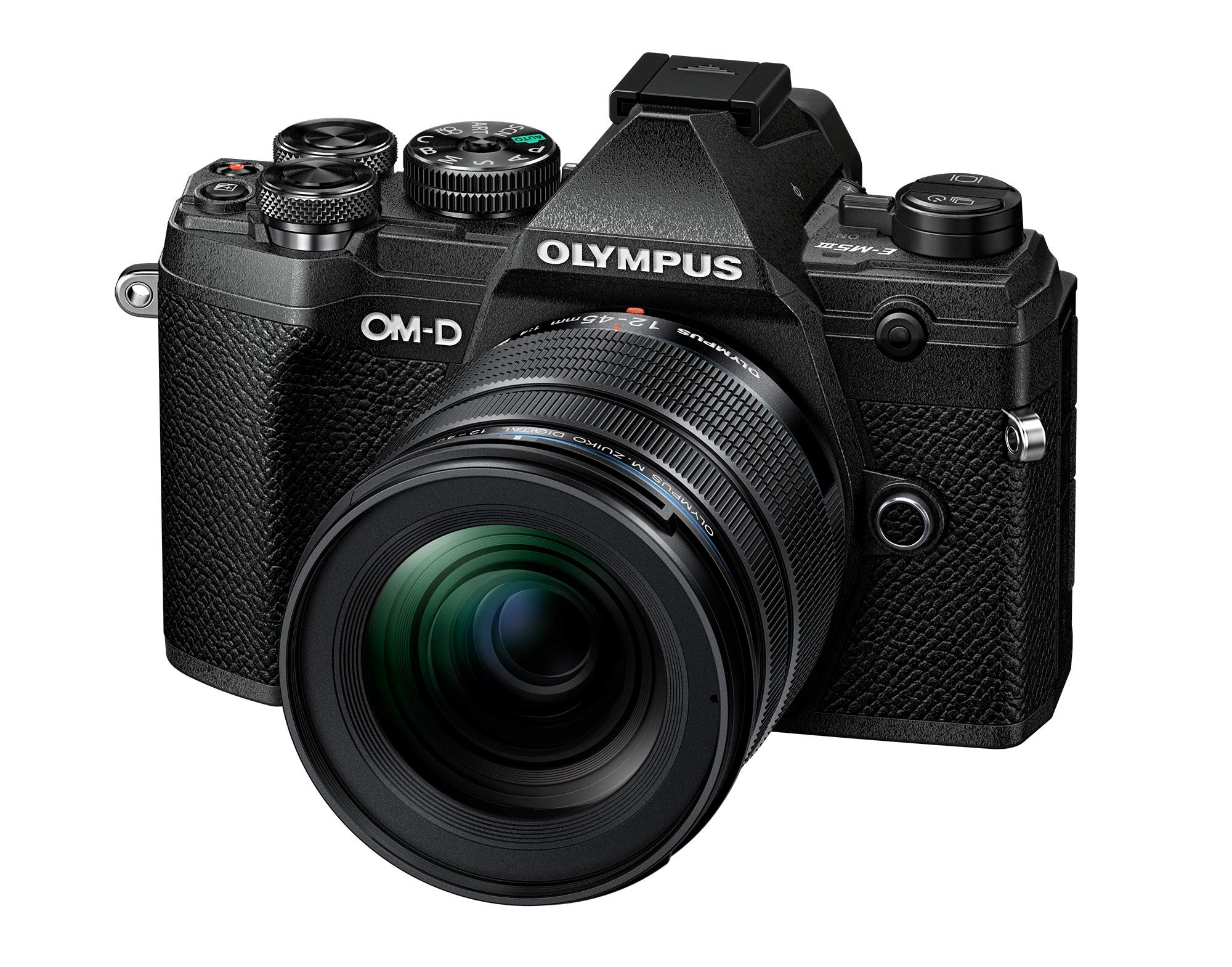 

Olympus MarkIII PRO Kit Black OM-D E-M5 12-45mm F4.0 E-M5MIII1245mmLKBLK чорний