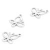 20Pcs Stainless Steel Butterfly Charms Pendants for Bracelets Earring DIY