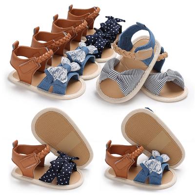 Baby Shoes Summer 0-1 Years Old Silicone Non-slip Female Baby Sandals Toddler Shoes