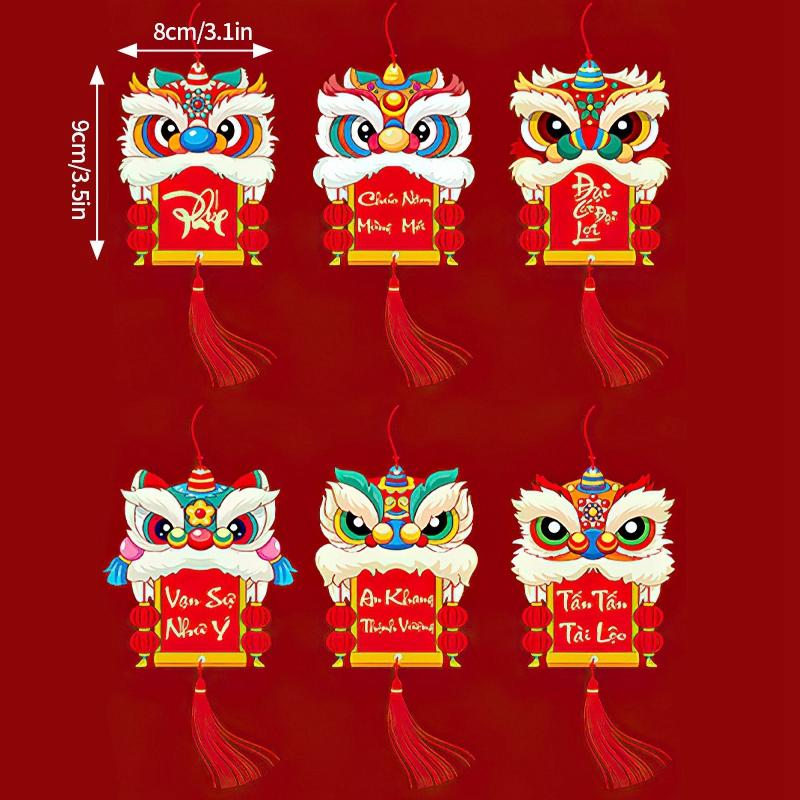 2025 Spring Festival Pendants Chinese Lunar New Year Decoration Hanging Craft Ornament Wealth Tree Decor Pendant Home Decoration