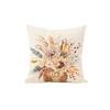 Fall Thanksgiving Throw Cover Festival Pumpkin Maple Leaf Print Cushion Case for Sofa Couch Decor