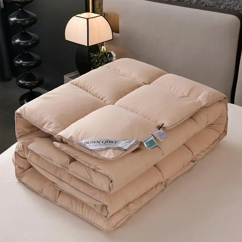 

Class A maternal and infant grade cotton down quilt high-grade down quilt skin-friendly, winter quilt core thickened double warm 180x220cm 2.5kg