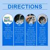 Bioactive Washing Machine Cleaner Tablets Deep Drum Cleaning Removes Limescale Odor Mold for Laundry Room Appliance Care