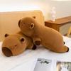 Peluche Capibara Kawaii Giocattolo Capibara Imbottito Bambola Soffice Cuscino Morbido per Sonno Lungo Cuscino per Divano Giocattoli per Pisolino per Scuola Natale