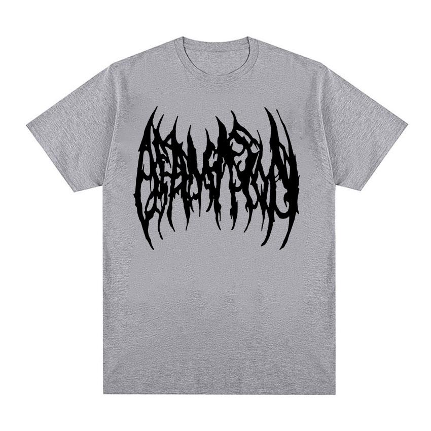 OsamaSon Logo Print T Shirt Unisex Women Hip Hop Oversized Short Sleeve Tshirts Unisex Clothing Vintage Gothic Tshirt Tops Streetwear