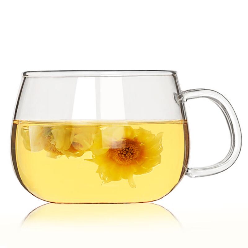 Shangqi Round Handle Glass Mug