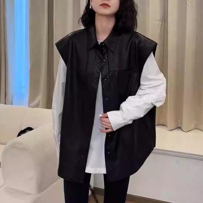 European Fashionable Vest for Women with Design Perfect for Spring and Autumn