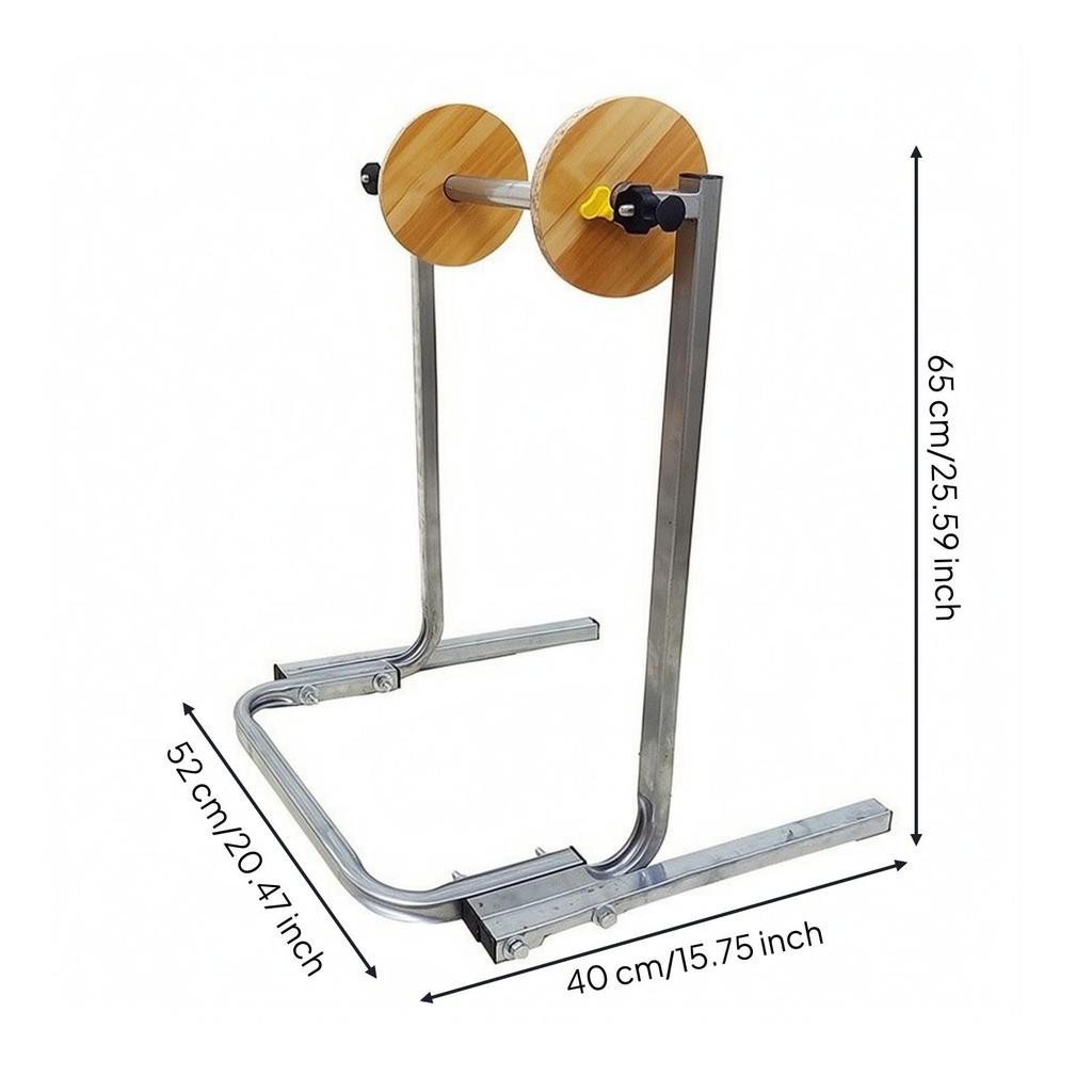 Protective Wrapping Dispenser Adjustable for Workshop Operators