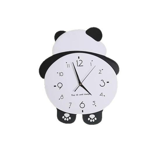 

Часы Панда Новые Настенные часы для гостиной Настенный светильник Домашние часы Часы-картина Настенные часы Простые настенные часы Кварцевые часы