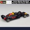 Bburago 1:43 F1 Team Red Bull Racing RB21 RB20 Mclaren MCL60 MCL38 W16E Formula One Simulation Alloy SuperCar Race Car Model Toy