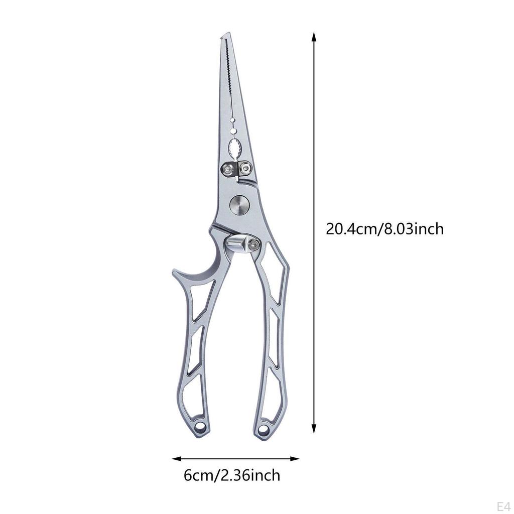 Fishing Pliers Fish Gripper Lightweight Split Ring Opener Fisherman Professional