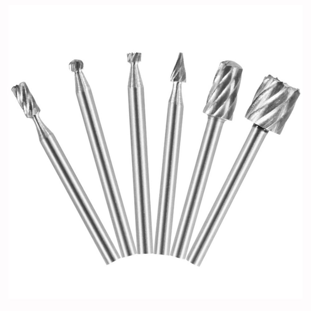 Coated High Speed Steel Engraving File Wood Drill Bit Milling Cutter Set Wood Carving Tools Rotary Burrs Tool Drill Bits Kits