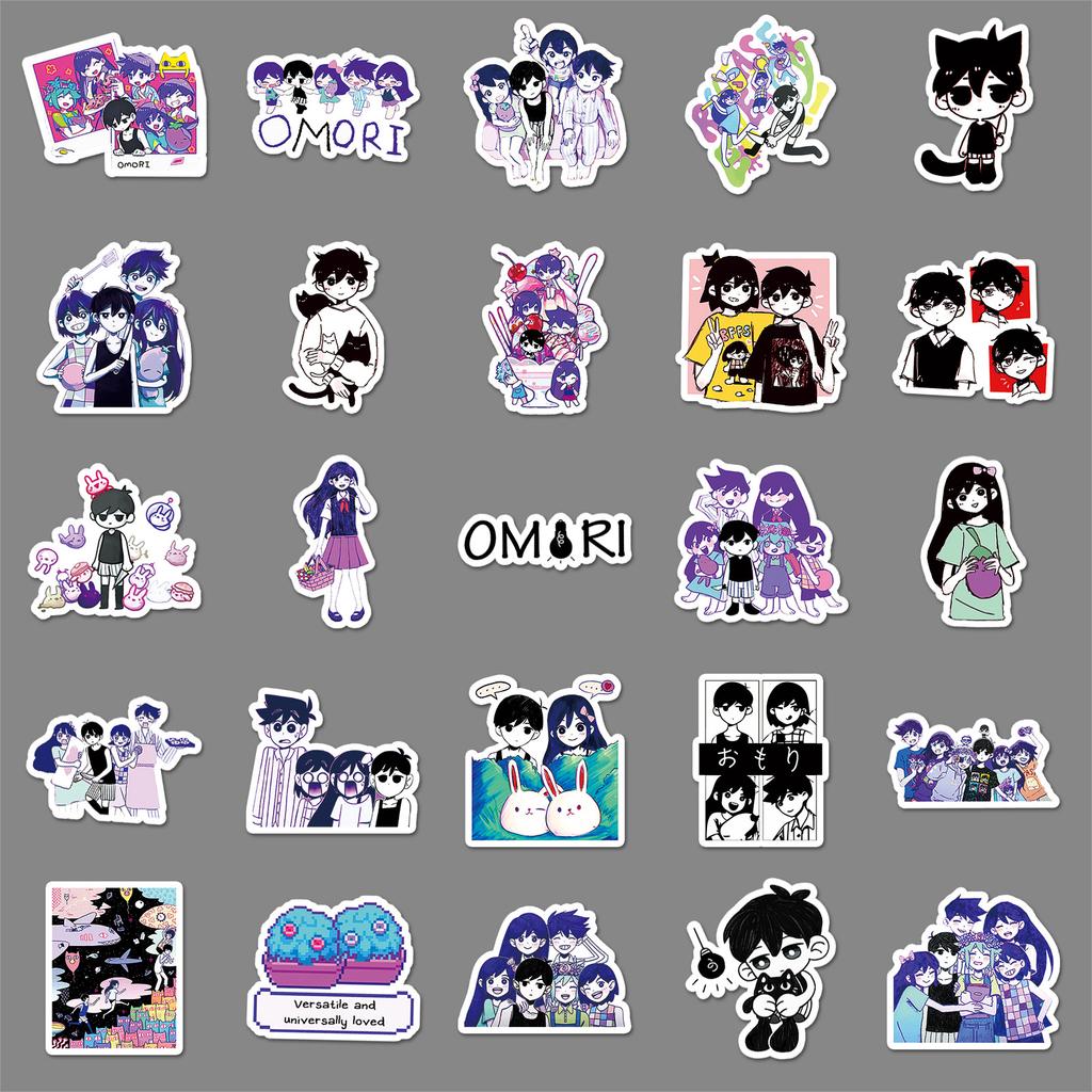 50 Graffiti-Sticker Personalisierte Cartoon-Spiel Kreative Dekorative Wasserbecher Handyhülle Computer-Sticker